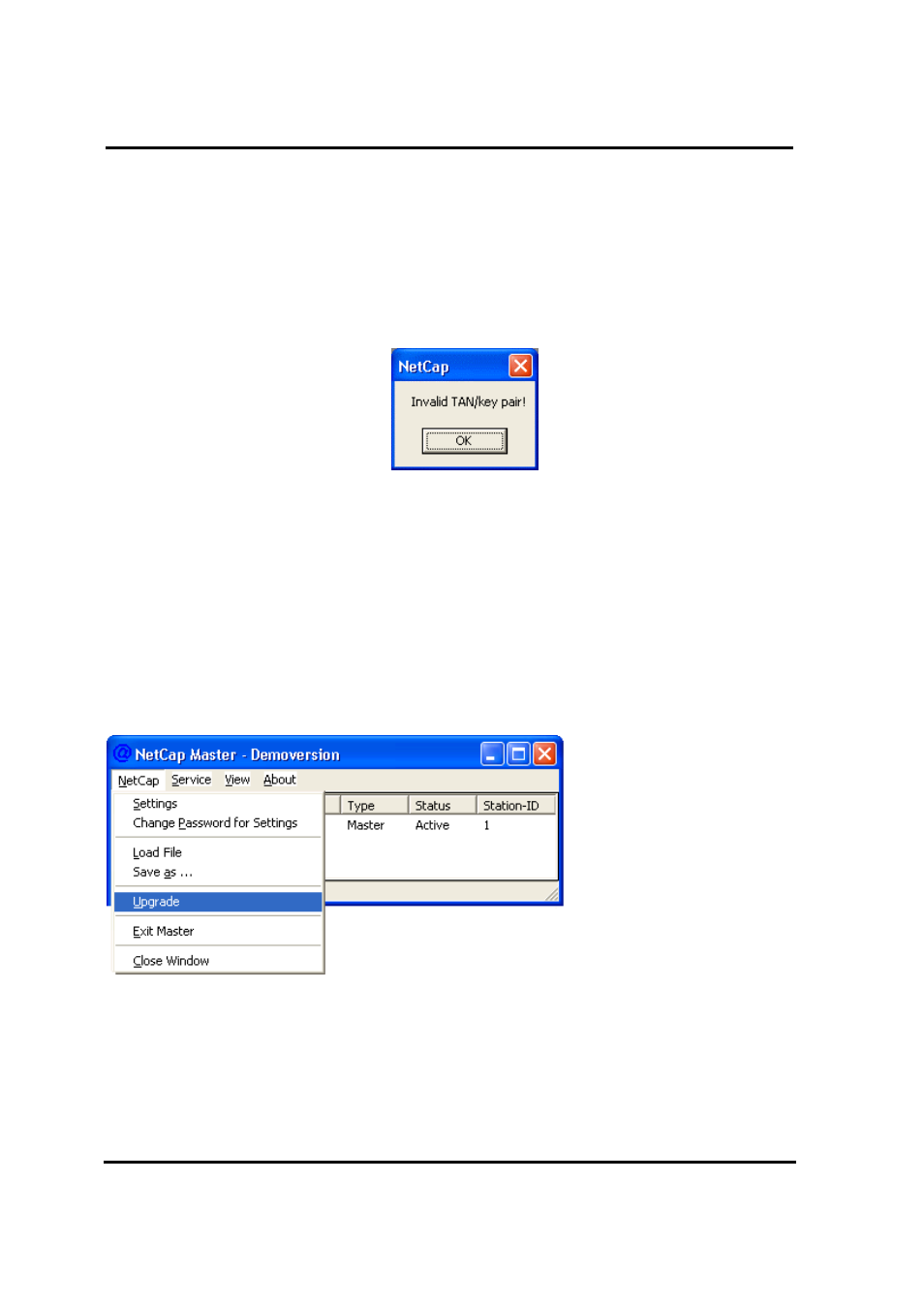 Upgrade | ADS-TEC Net Cap User Manual | Page 56 / 80