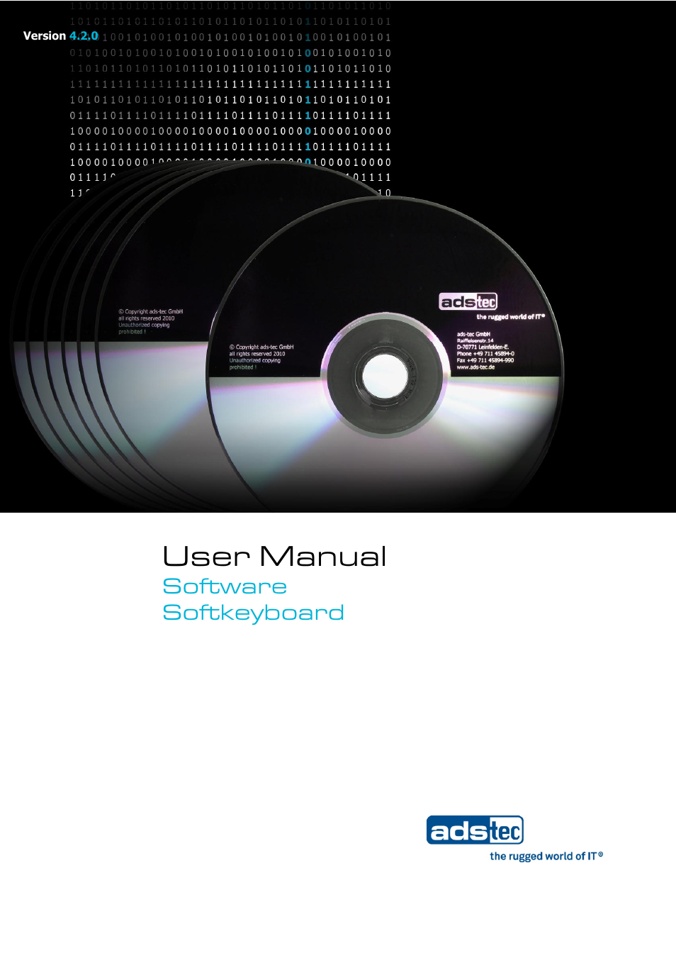 ADS-TEC Softkeyboard User Manual | 41 pages