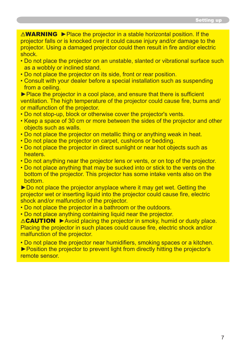 Hitachi CPX1 User Manual | Page 7 / 66