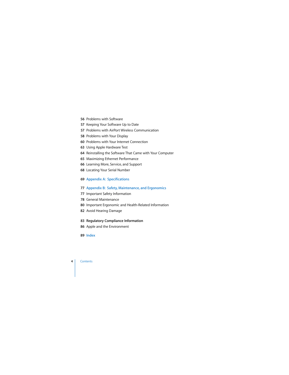Apple Mac Pro Computer User Manual | Page 4 / 92