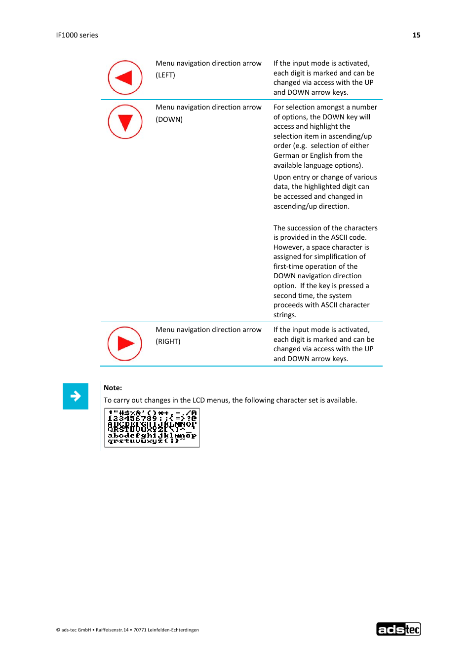 ADS-TEC IF1000 User Manual | Page 16 / 46