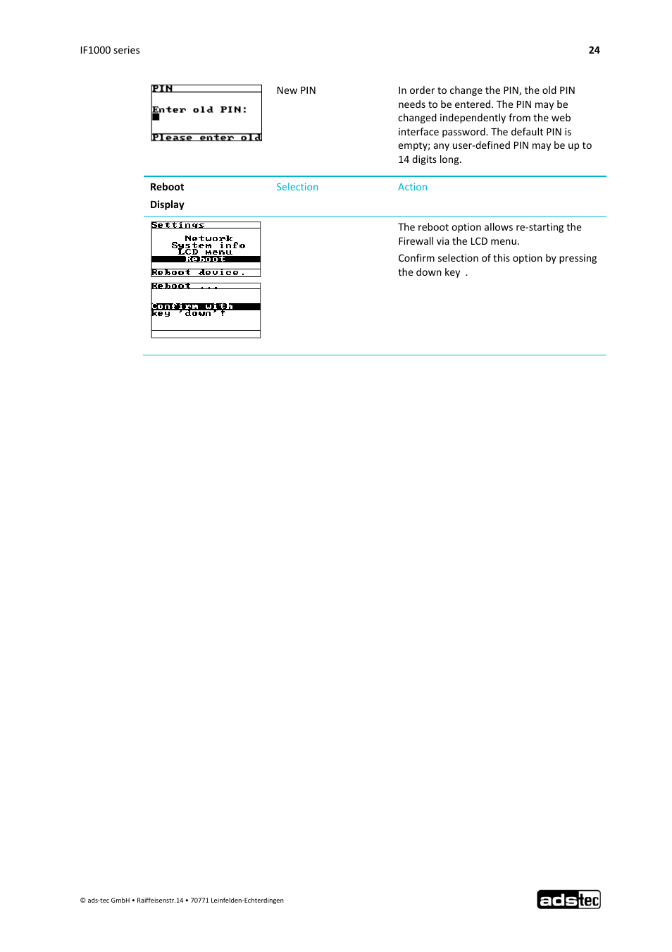 ADS-TEC IF1000 User Manual | Page 25 / 46