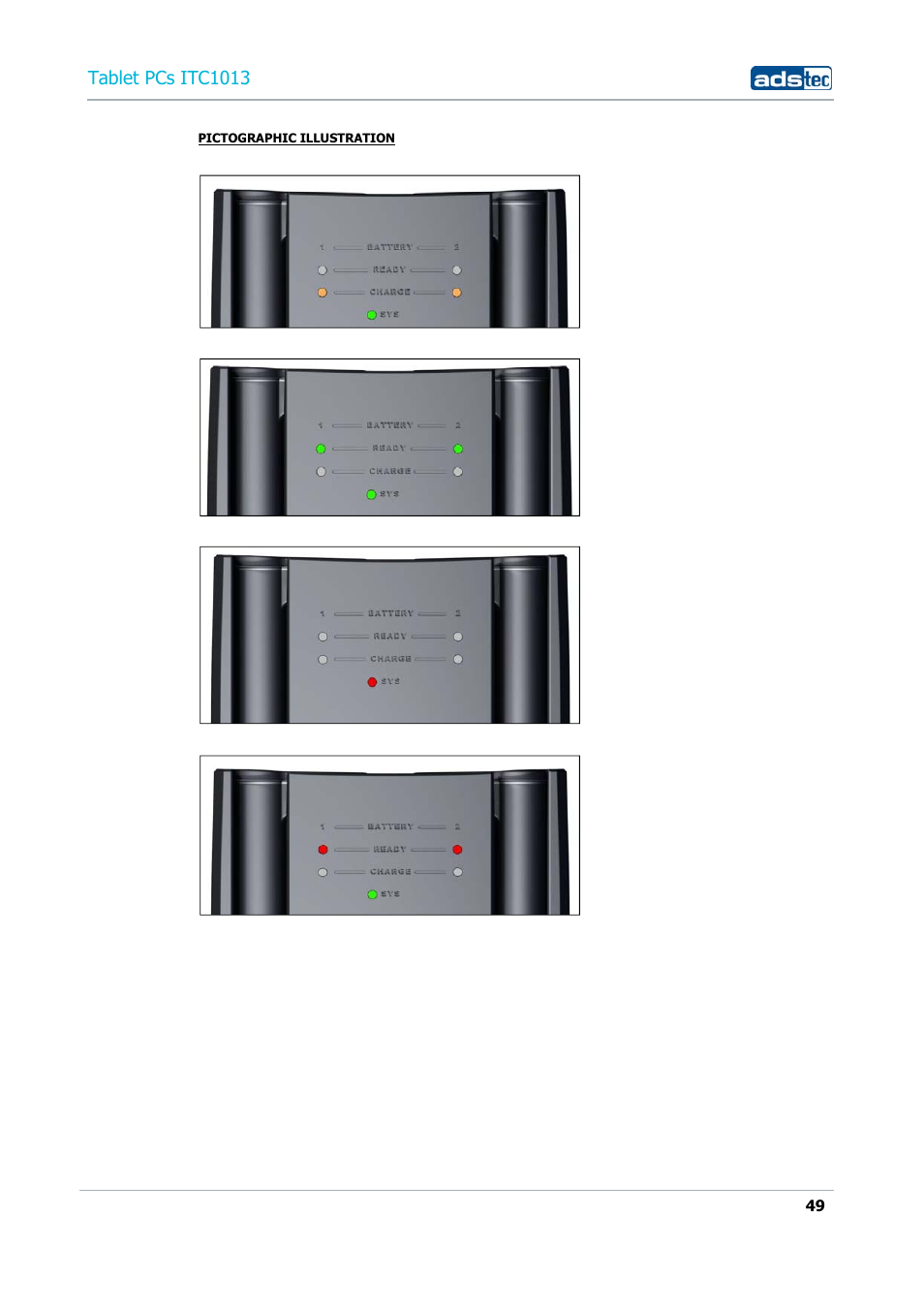 Tablet pcs itc1013 | ADS-TEC ITC1013 User Manual | Page 49 / 69