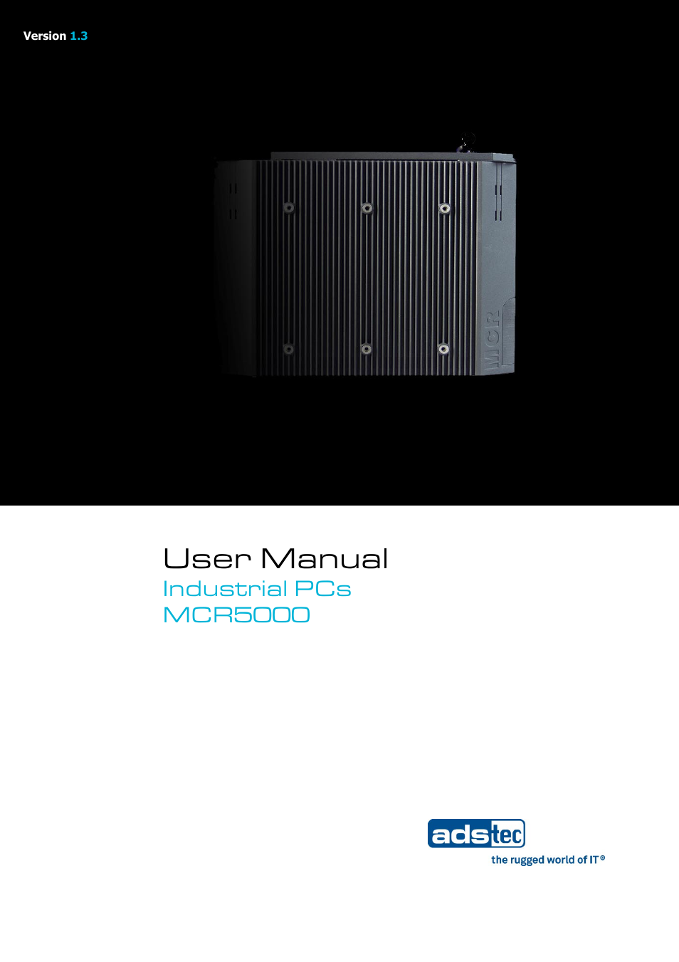 ADS-TEC MCR5000 User Manual | 40 pages