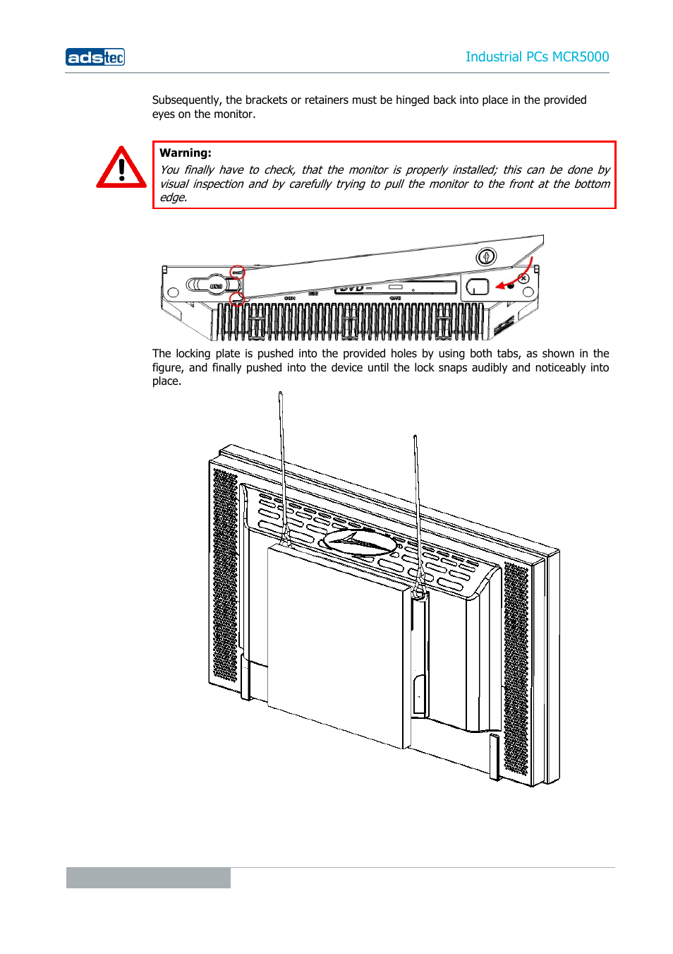 Industrial pcs mcr5000 | ADS-TEC MCR5000 User Manual | Page 22 / 40