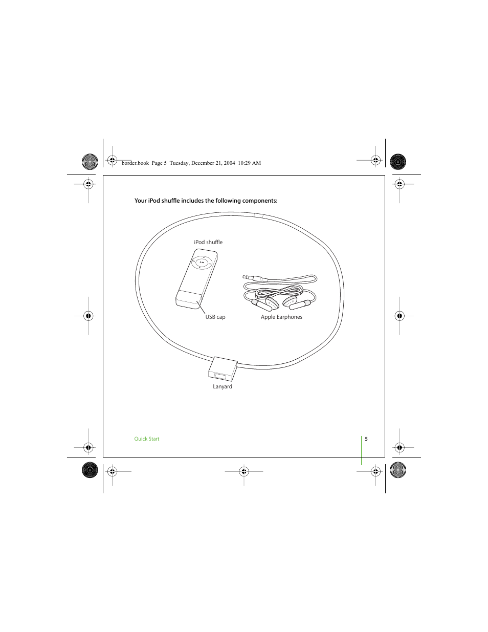Apple iPod shuffle (User’s Guide) User Manual | Page 5 / 32