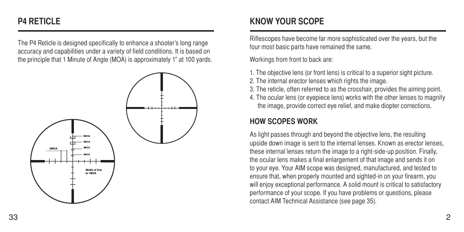 AIM Sports Green Laser Scopes User Manual | Page 5 / 20