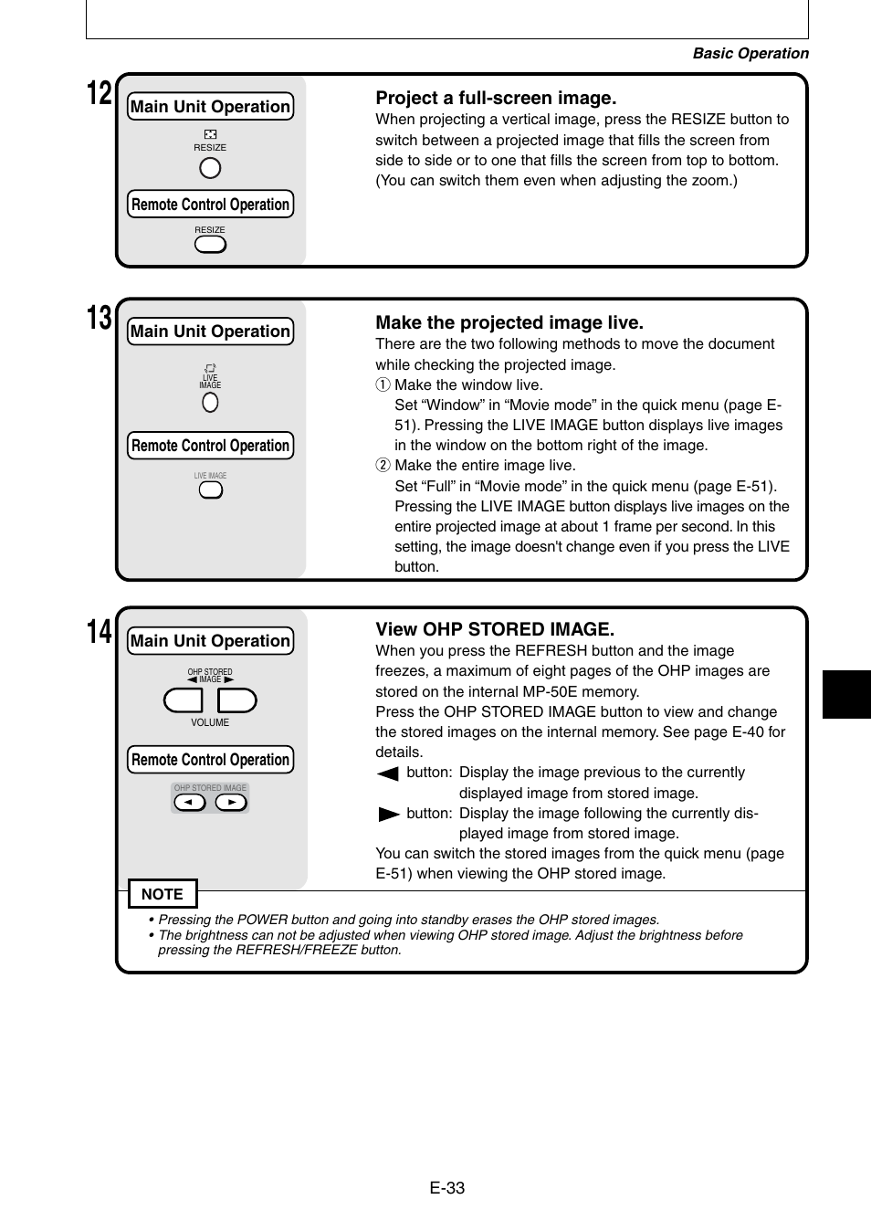 Nippon Aviotronics Multi-Function LCD Projector MP-50E User Manual | Page 33 / 59