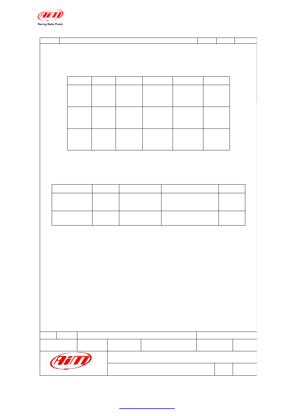 AiM MXL User Manual | Page 40 / 45