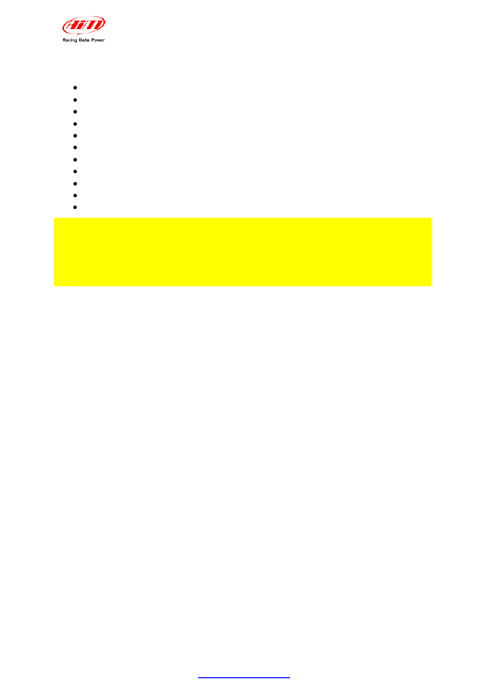 4 – mxl expansions | AiM MXL User Manual | Page 7 / 45