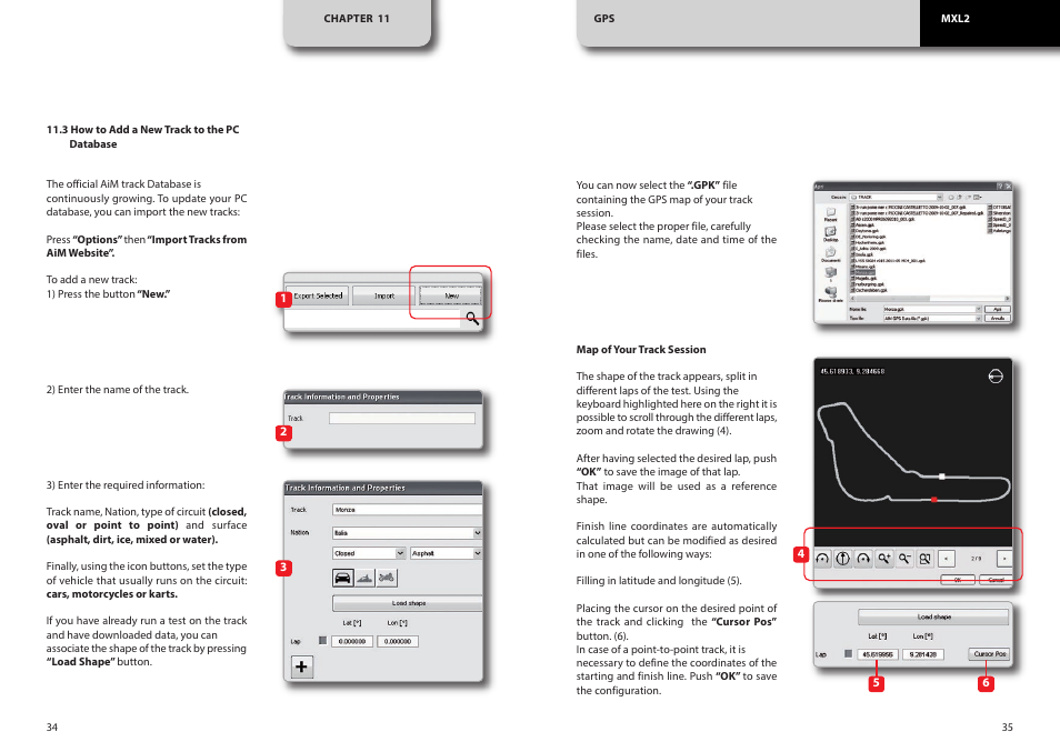 AiM MXL2 User Manual | Page 18 / 22