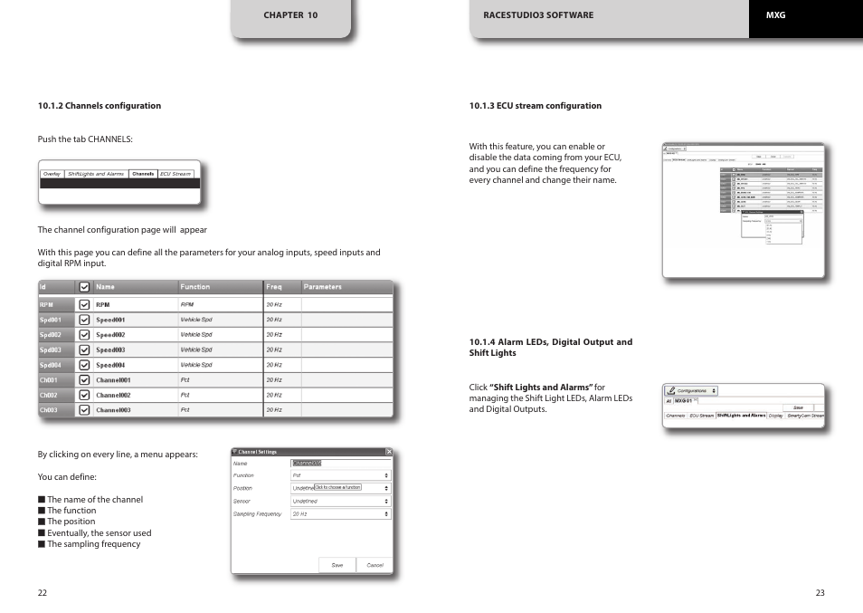 AiM MXG User Manual | Page 12 / 22