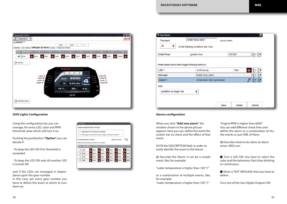 AiM MXG User Manual | Page 13 / 22