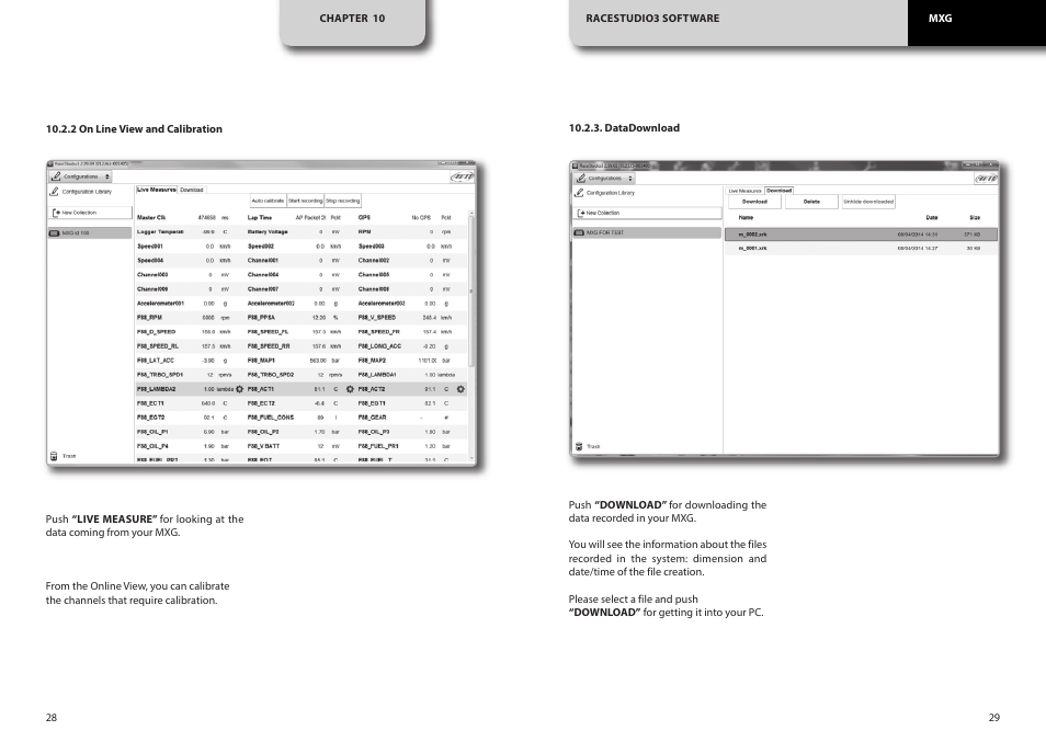 AiM MXG User Manual | Page 15 / 22