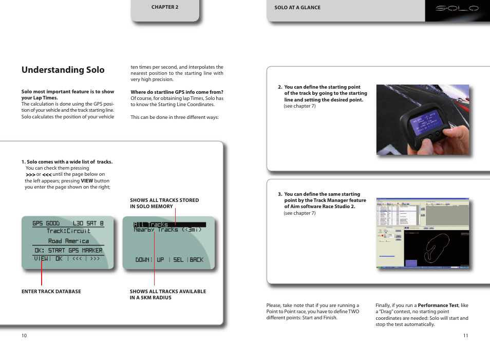 Understanding solo | AiM SoloDL User Manual | Page 6 / 21
