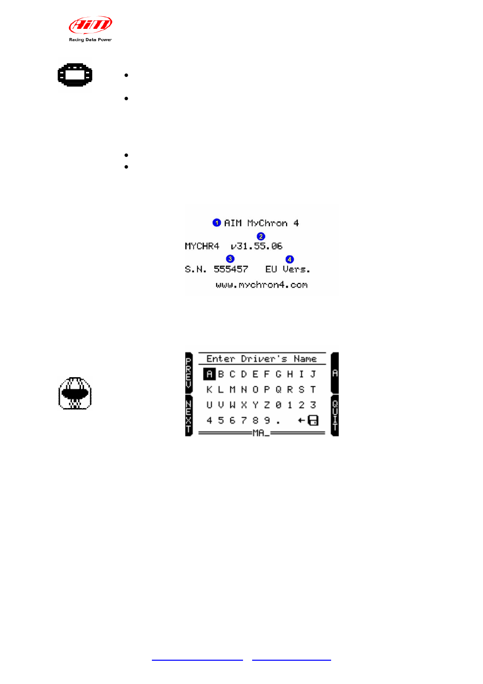 AiM MyChron4 User manual User Manual | Page 14 / 24