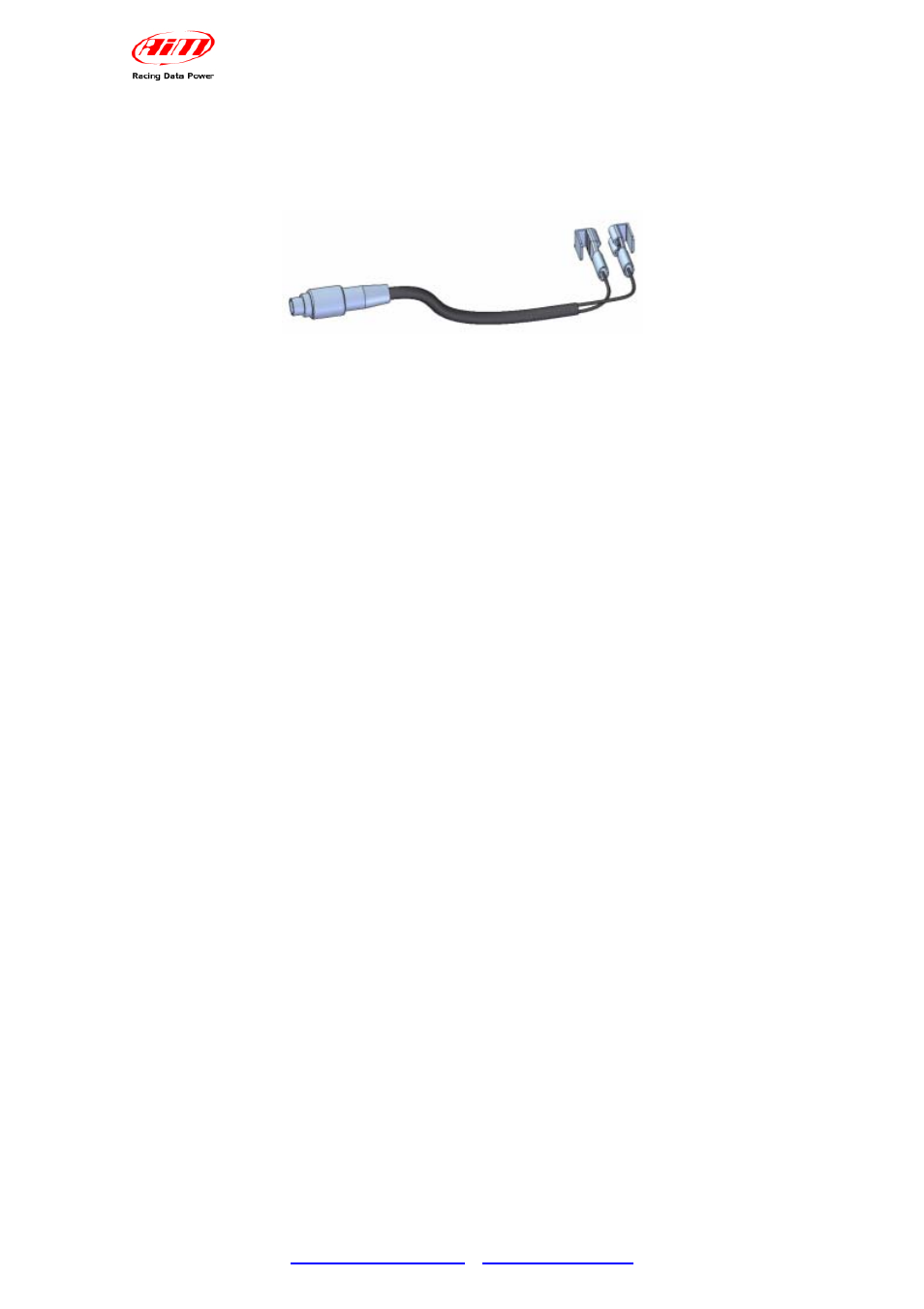 1 – mychron4 external power cable | AiM MyChron4 User manual User Manual | Page 6 / 24