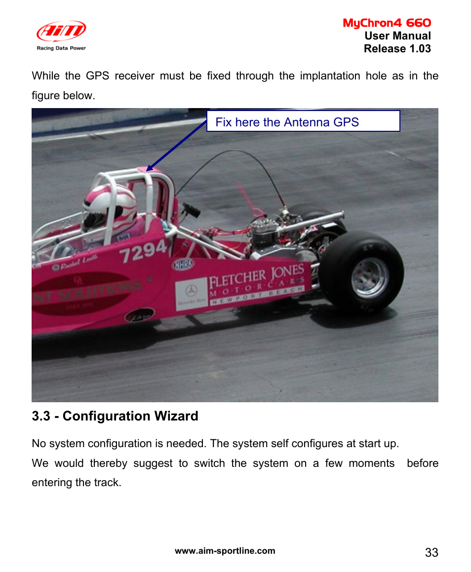 3 - configuration wizard | AiM MyChron4 660 User Manual | Page 34 / 87