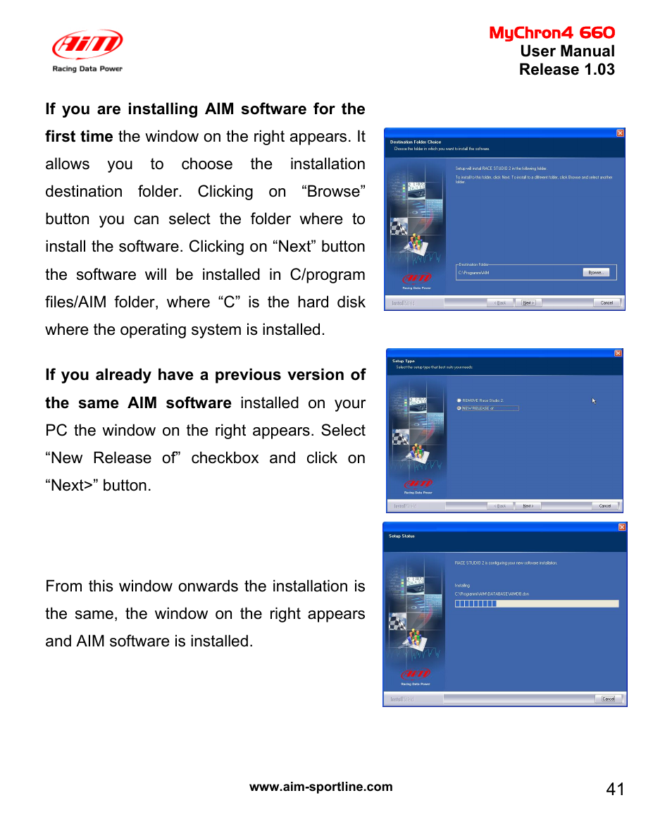AiM MyChron4 660 User Manual | Page 42 / 87