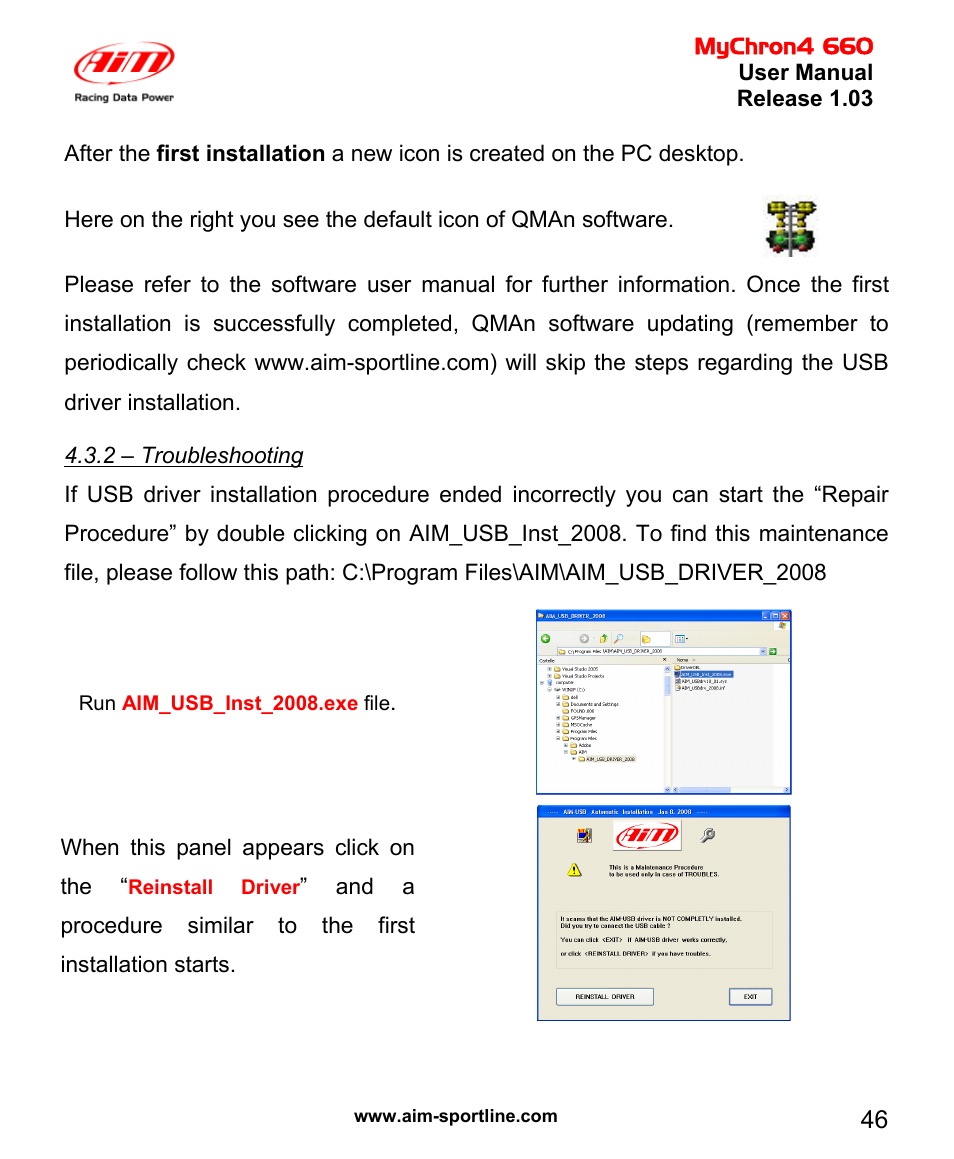 AiM MyChron4 660 User Manual | Page 47 / 87