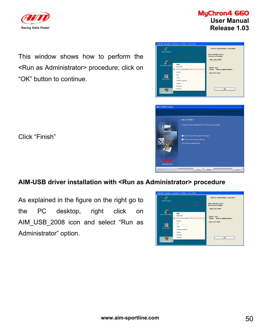 AiM MyChron4 660 User Manual | Page 51 / 87