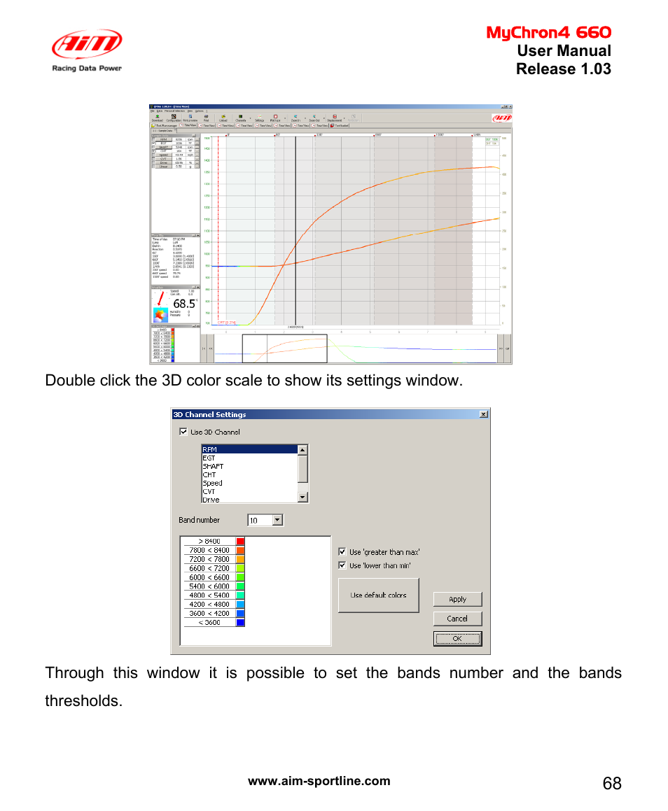 AiM MyChron4 660 User Manual | Page 69 / 87