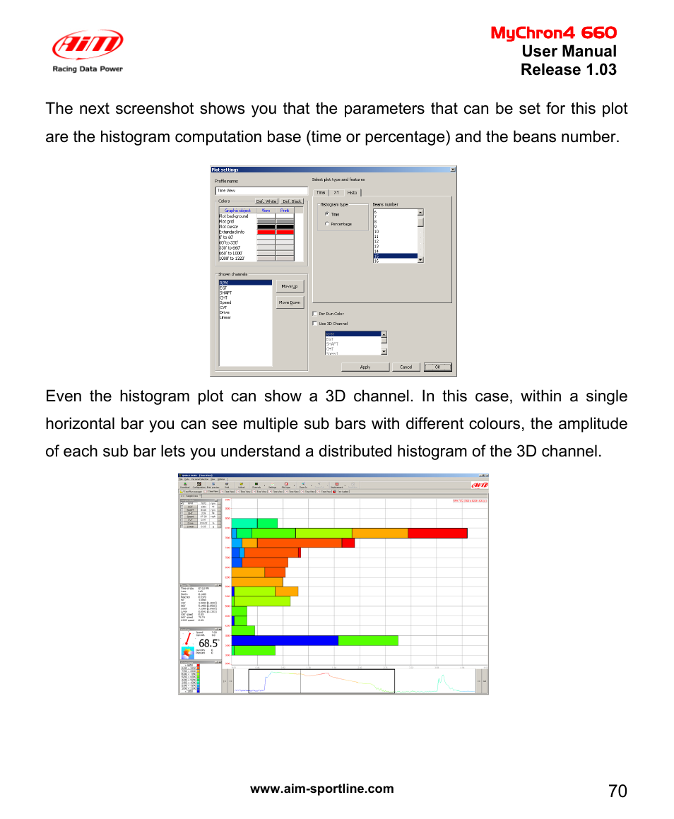 AiM MyChron4 660 User Manual | Page 71 / 87