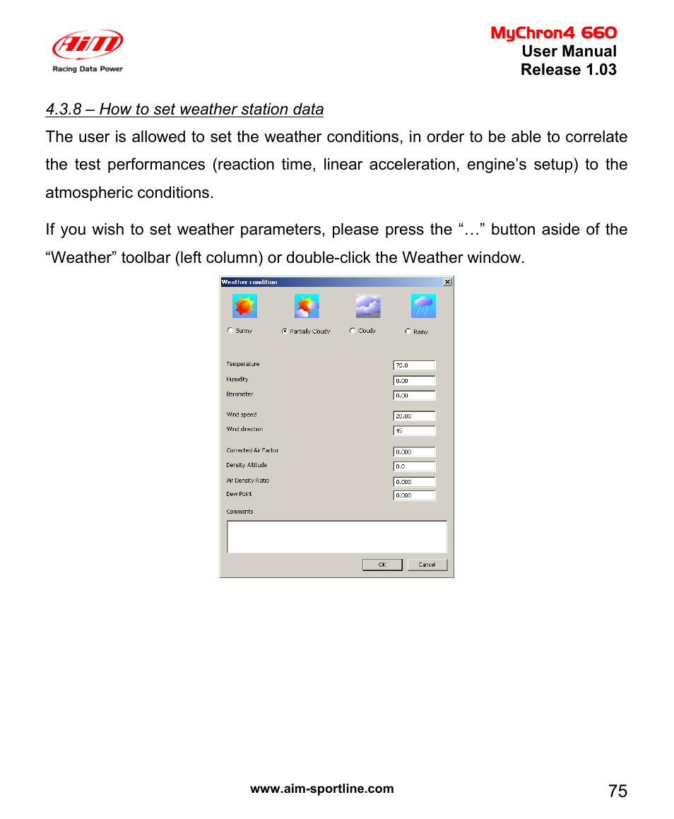 AiM MyChron4 660 User Manual | Page 76 / 87