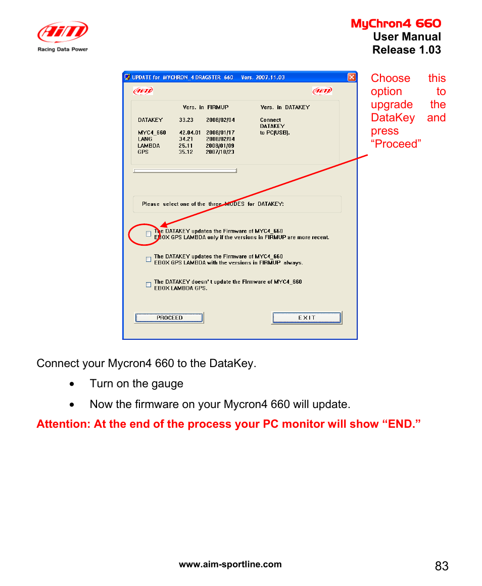 AiM MyChron4 660 User Manual | Page 84 / 87