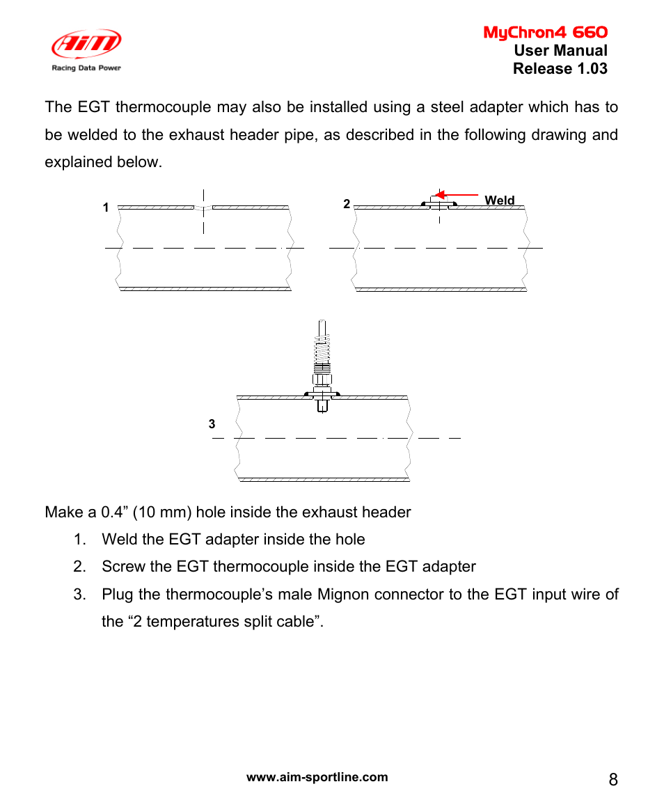 AiM MyChron4 660 User Manual | Page 9 / 87