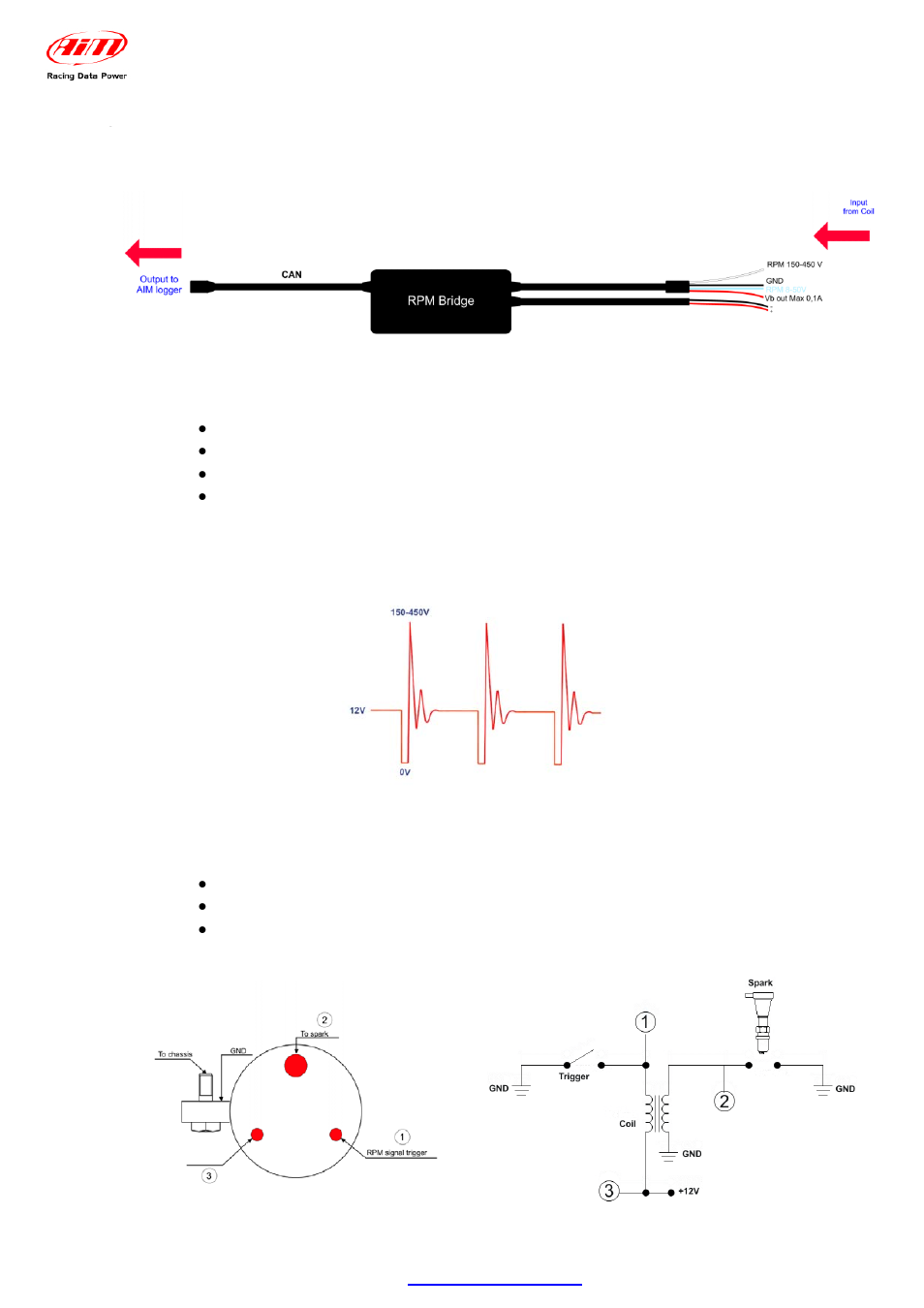 AiM RPM Bridge User Manual | Page 7 / 12