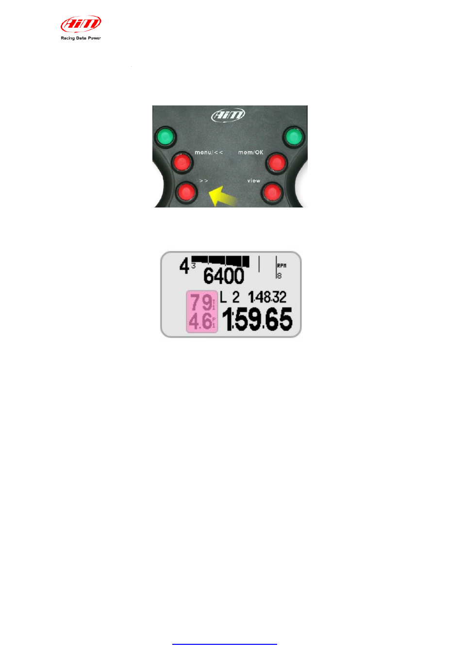 Chapter 4 – on track visualization | AiM Formula Steering Wheel User Manual | Page 11 / 20