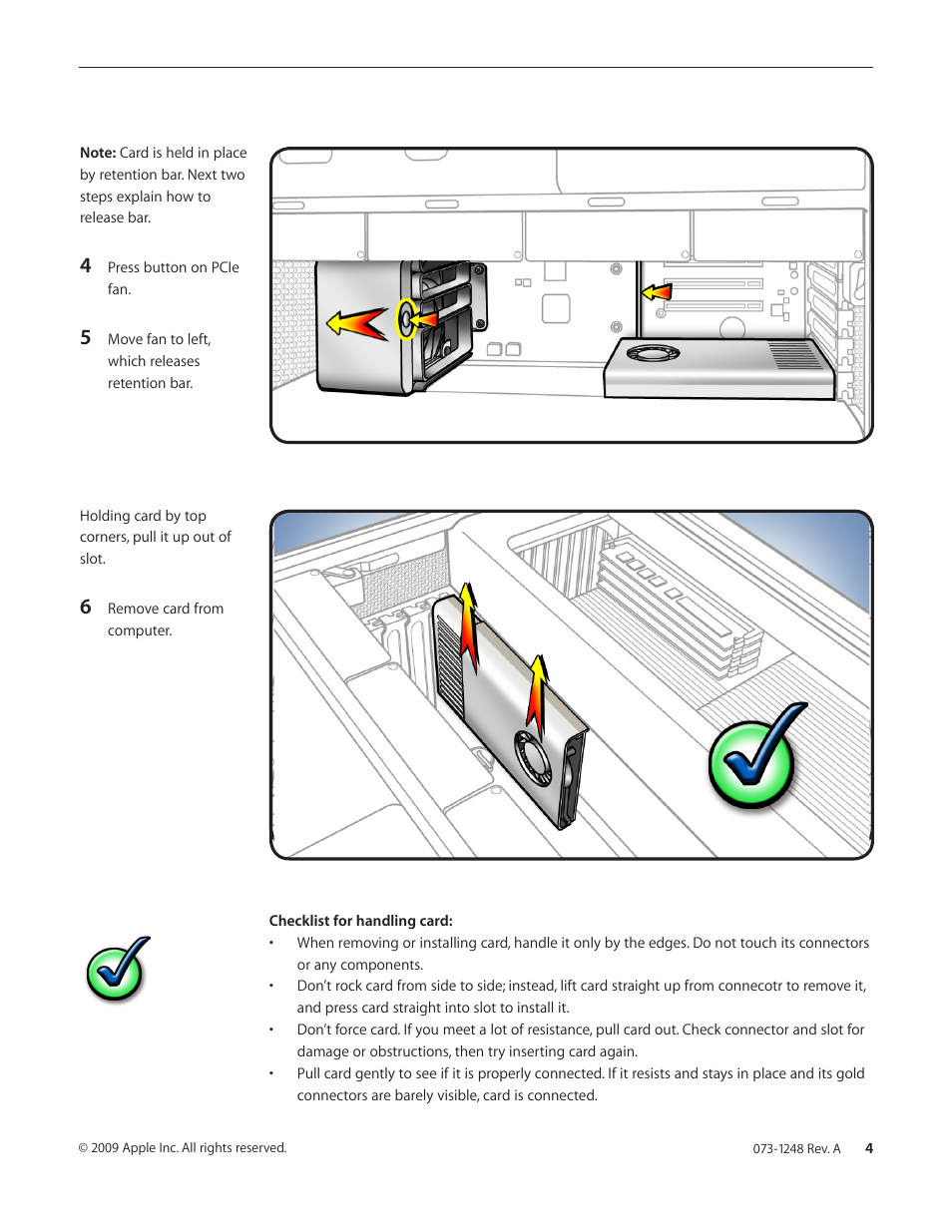 Apple Mac Pro (PCIe/Graphics Card Replacement) User Manual | Page 4 / 6