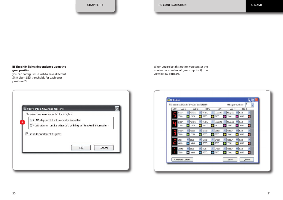 AiM G-Dash User Manual | Page 11 / 20