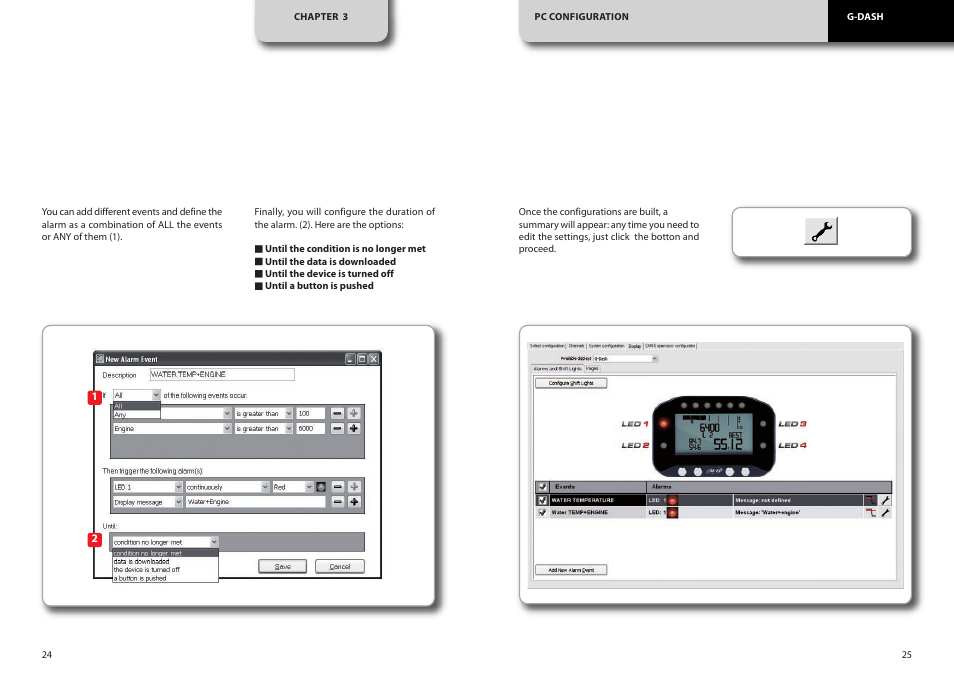 AiM G-Dash User Manual | Page 13 / 20