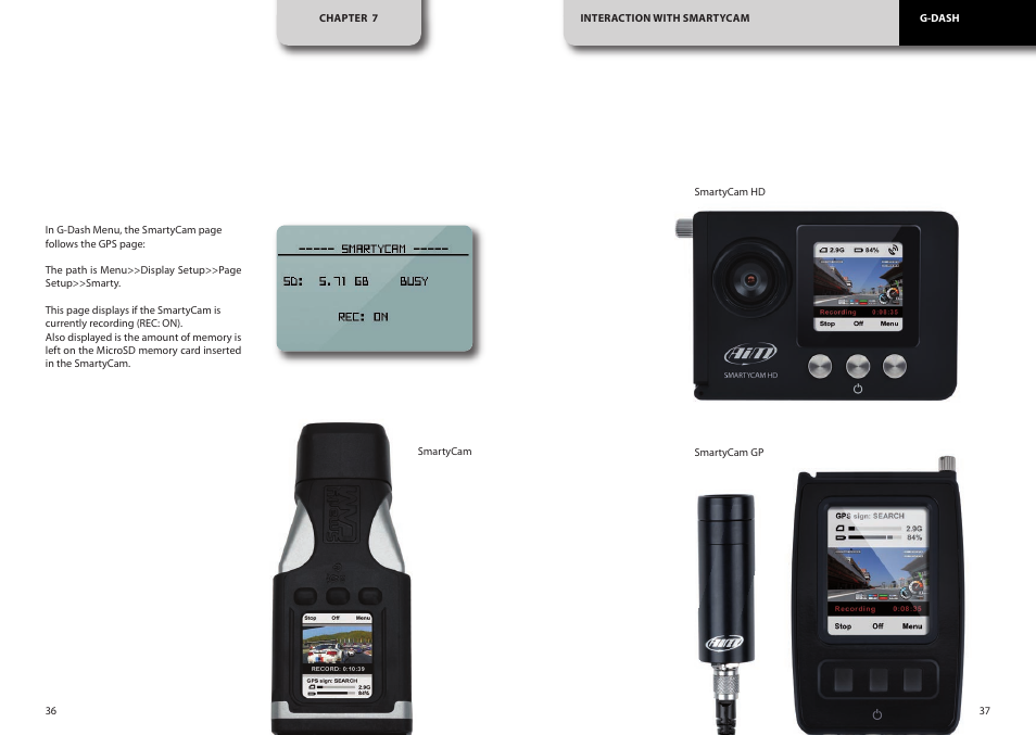 AiM G-Dash User Manual | Page 19 / 20