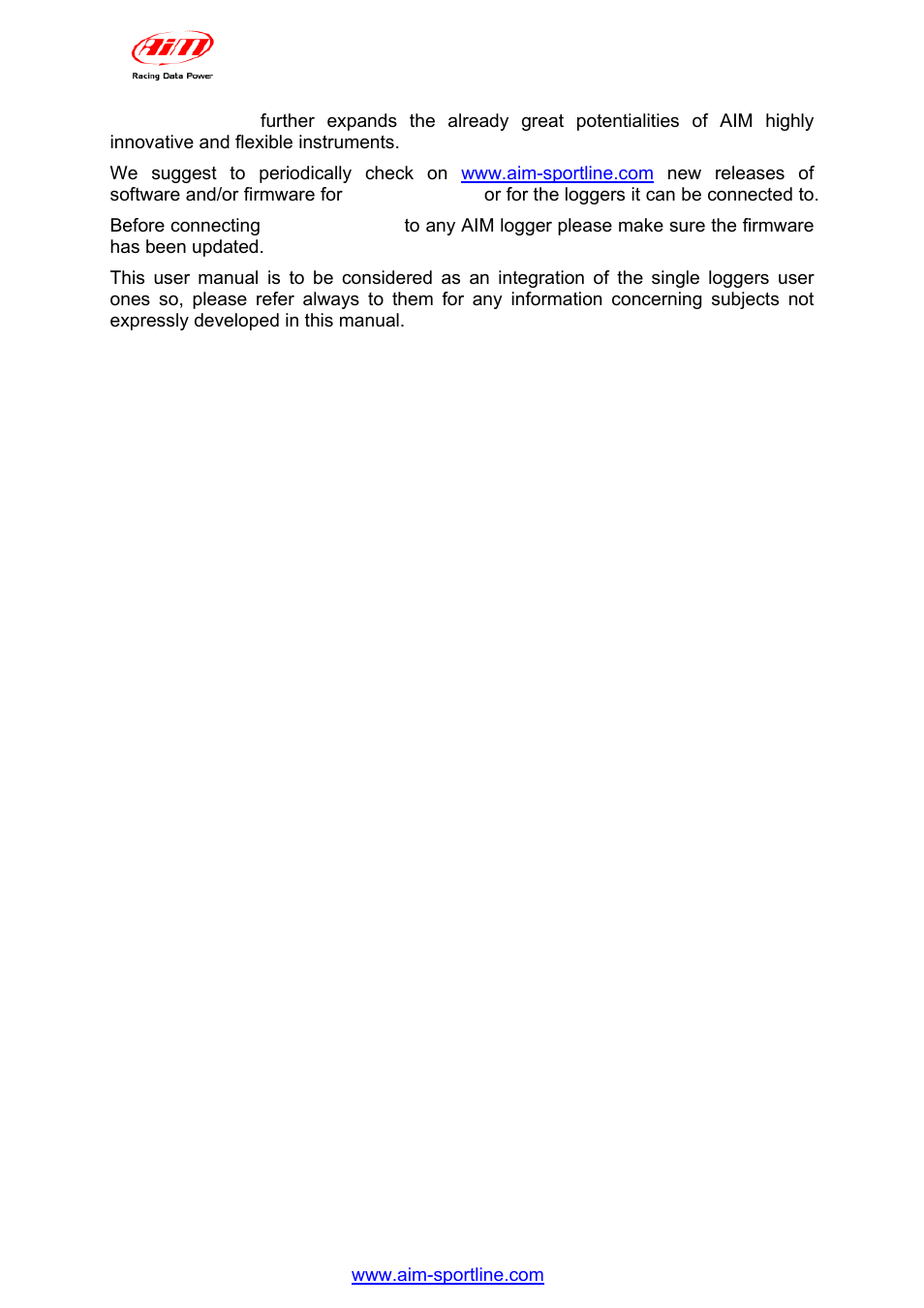 AiM GPS05 Module User Manual | Page 2 / 32