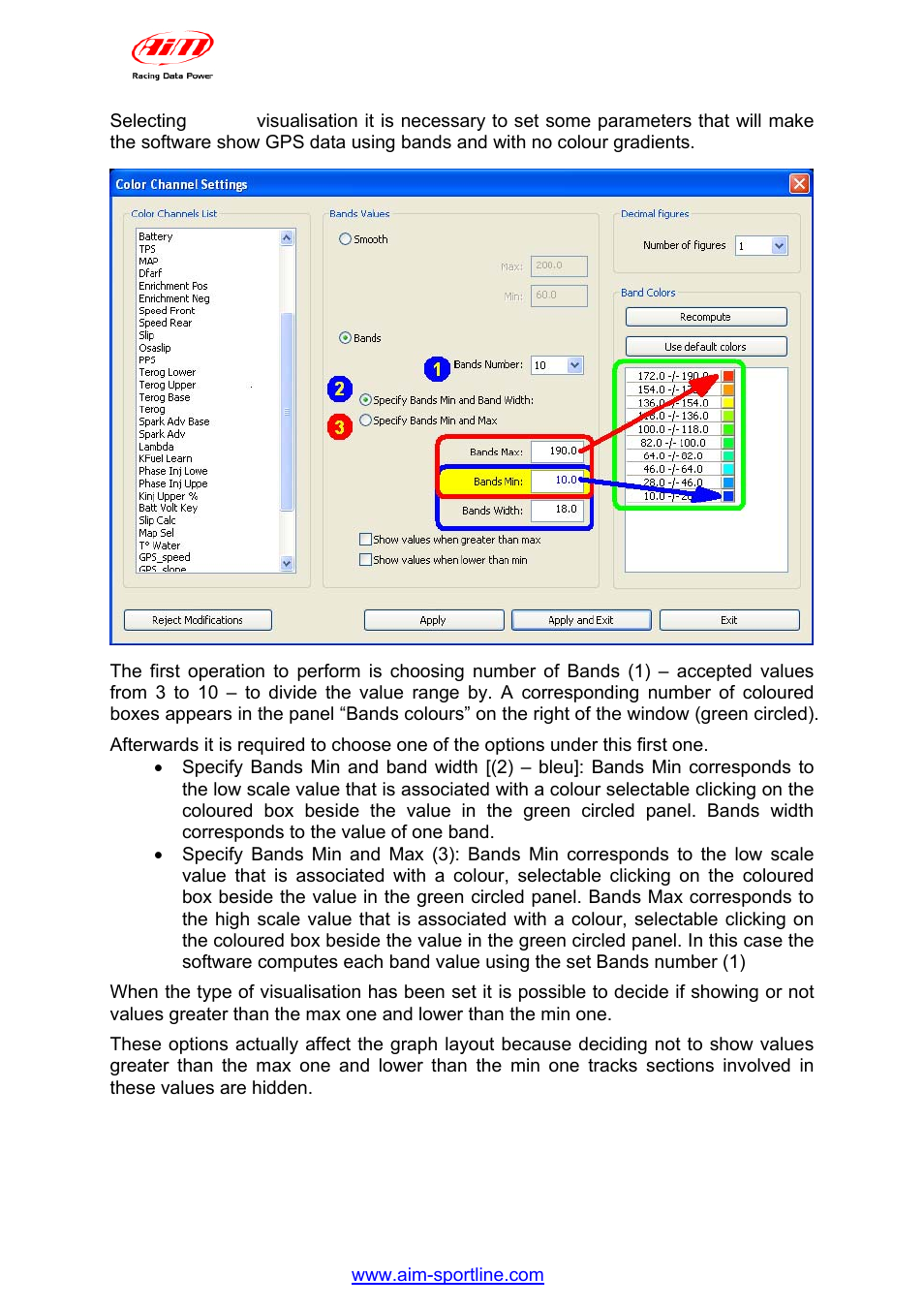 AiM GPS05 Module User Manual | Page 26 / 32