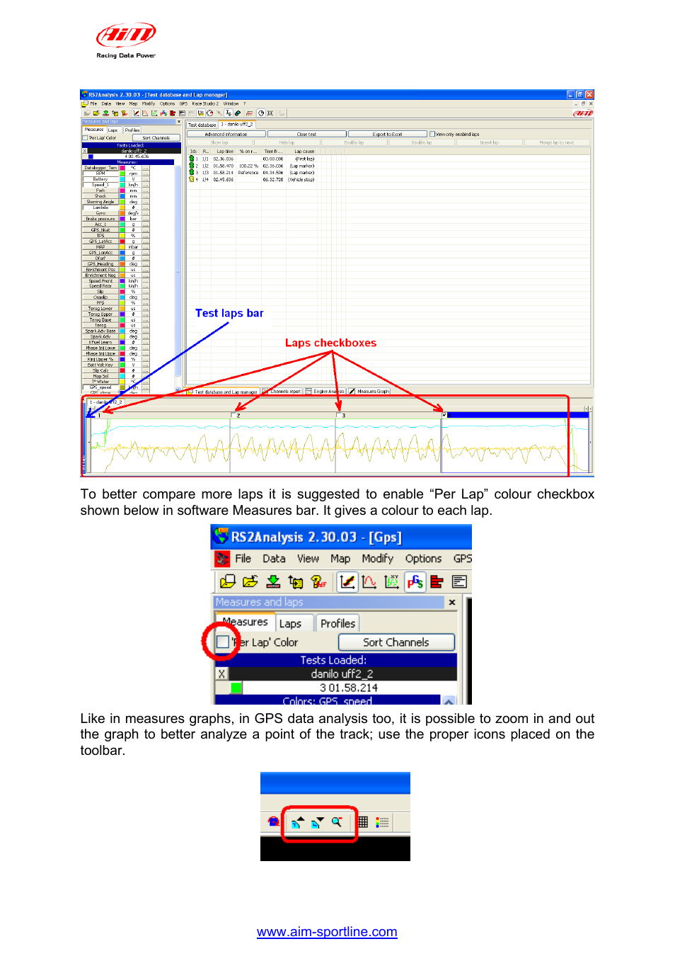 AiM GPS05 Module User Manual | Page 29 / 32