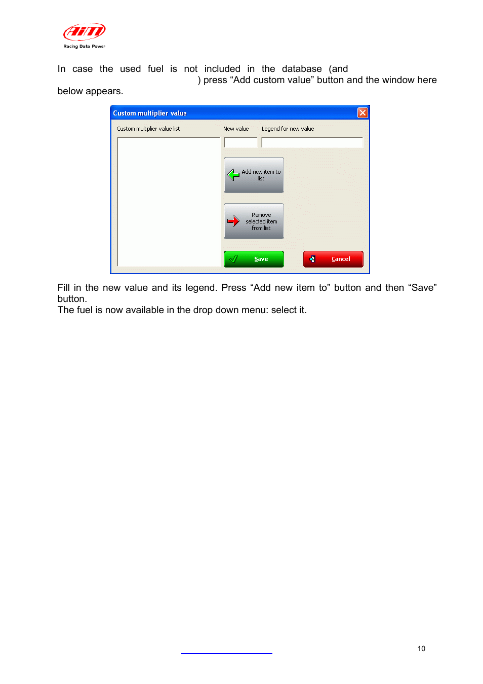 AiM LCU-One CAN + Analog ver 1.05 User Manual | Page 11 / 36