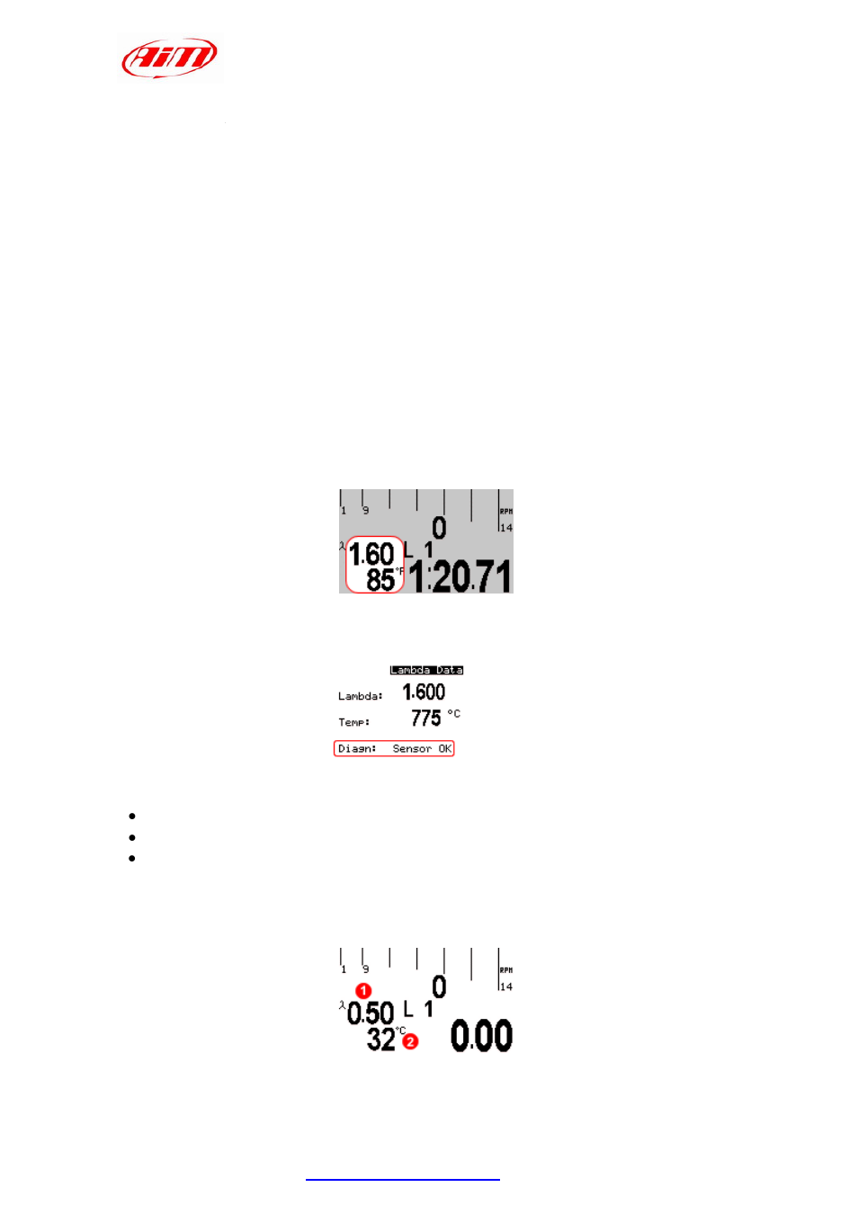 Chapter 5 – visualisation on mychron4 | AiM LCU-One CAN for MyChron4 User Manual | Page 9 / 12