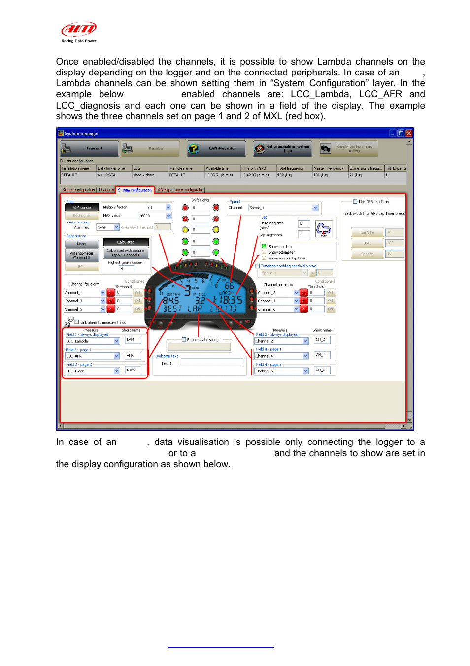AiM LCU-One CAN for MXL/EVO3 User Manual | Page 11 / 16