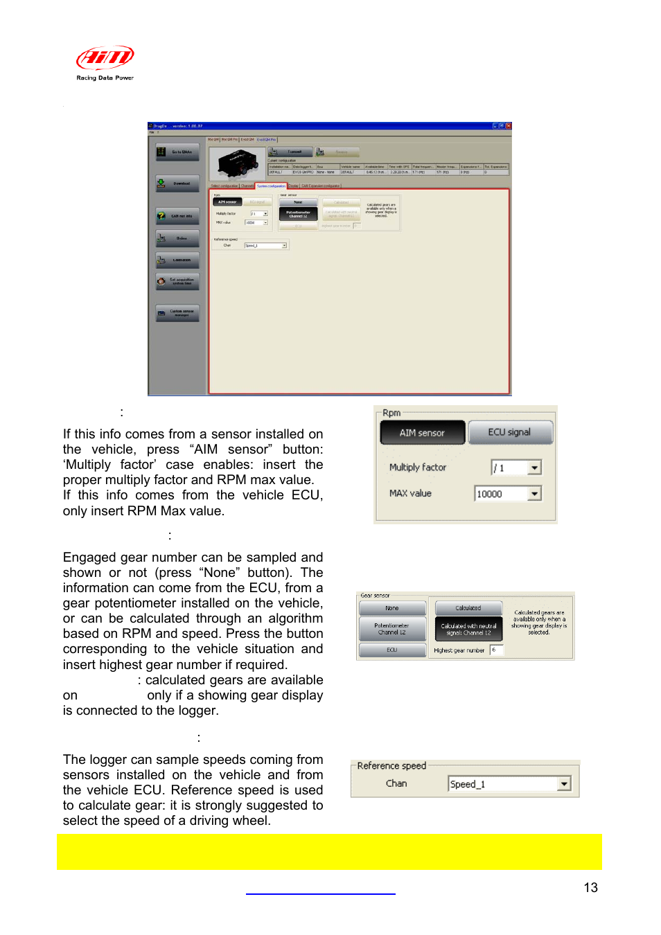 2 – evo3 qm | AiM LCU-One CAN for MXL QM/EVO3 QM User Manual | Page 14 / 22