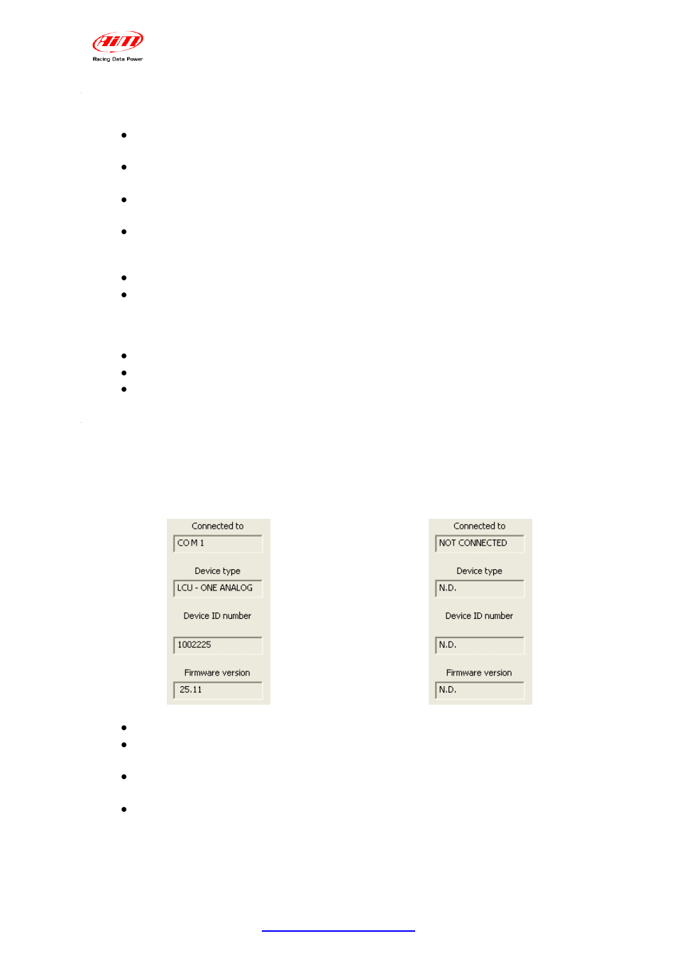 3 – the keyboard, 4 – informative panels | AiM LCU-One Analog  ver 1.02 User Manual | Page 12 / 16