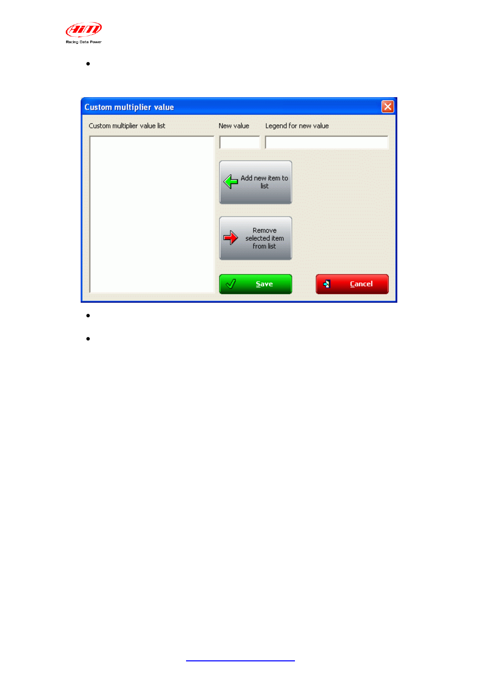 AiM LCU-One Analog  ver 1.02 User Manual | Page 7 / 16