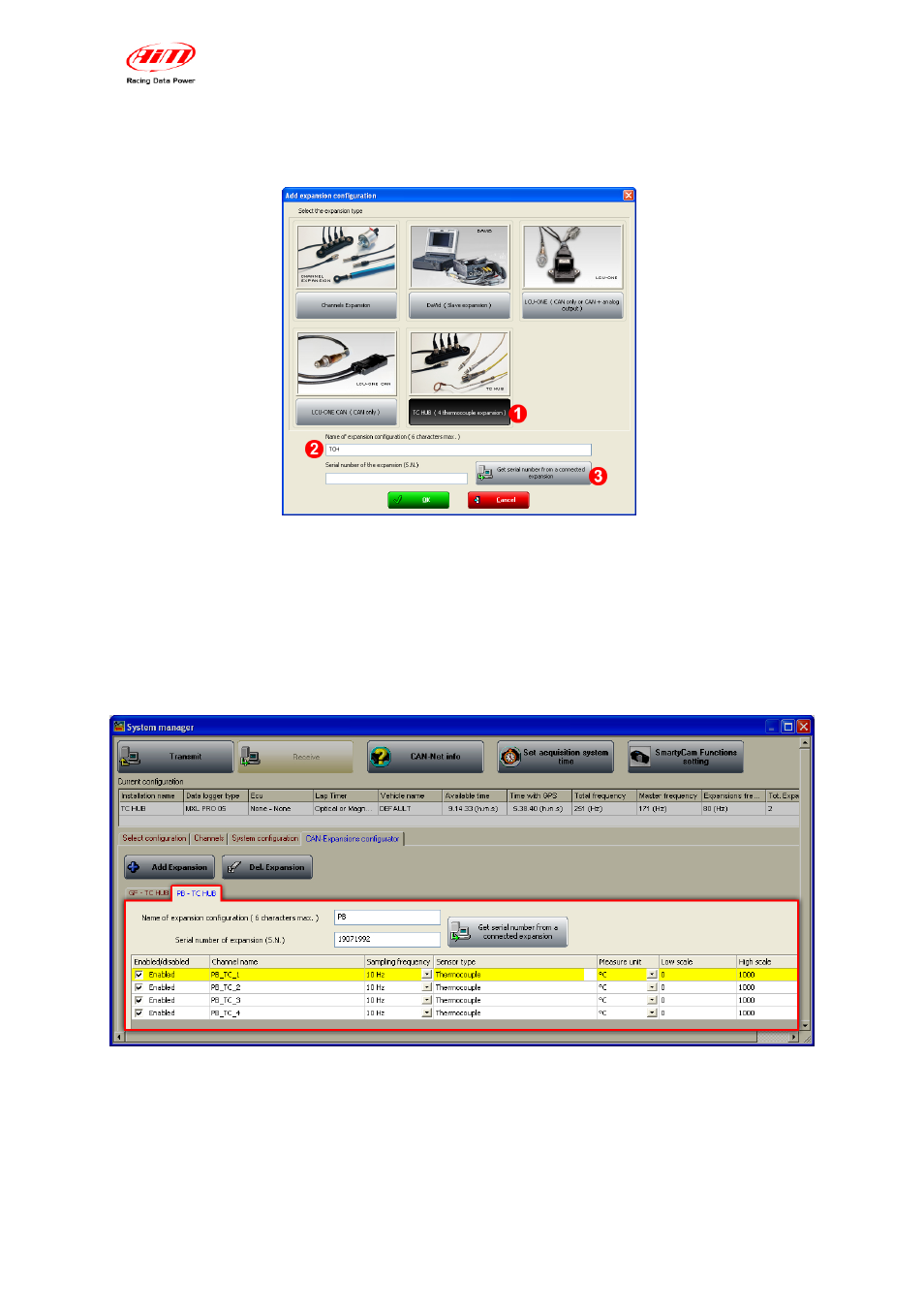 AiM TC Hub User Manual | Page 5 / 9