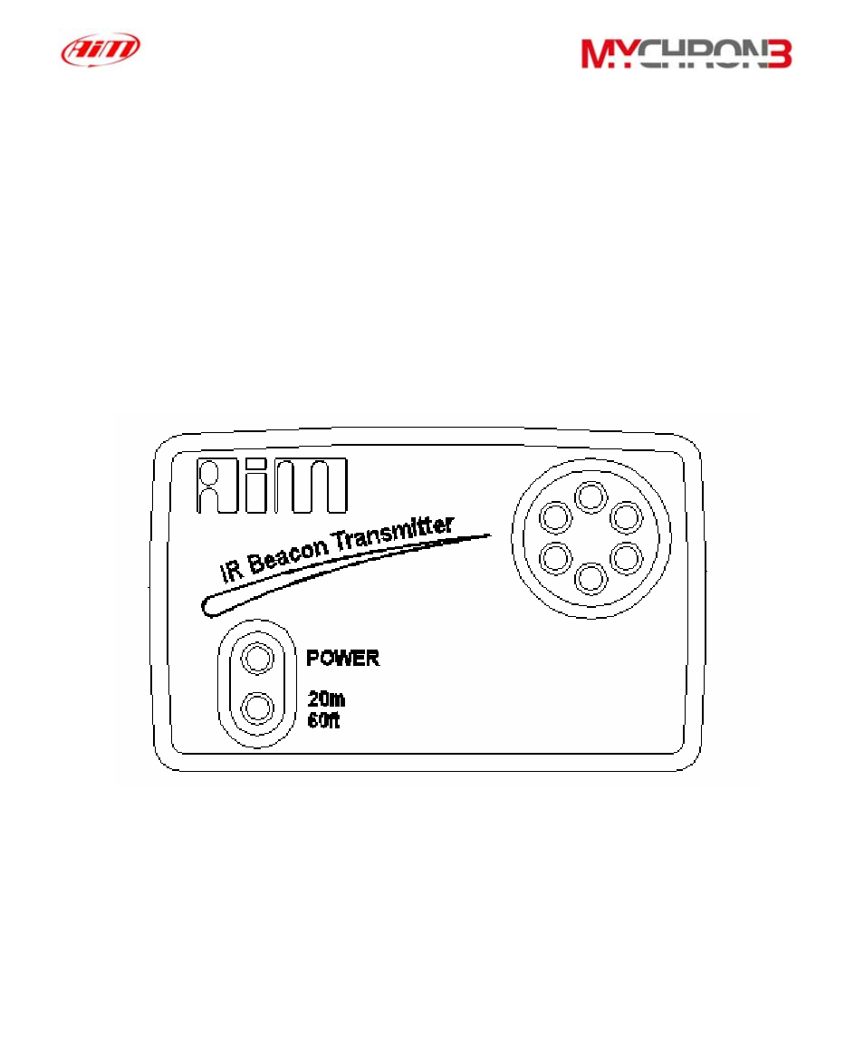 The optical beacon | AiM MyChron3 Basic User Manual | Page 12 / 55