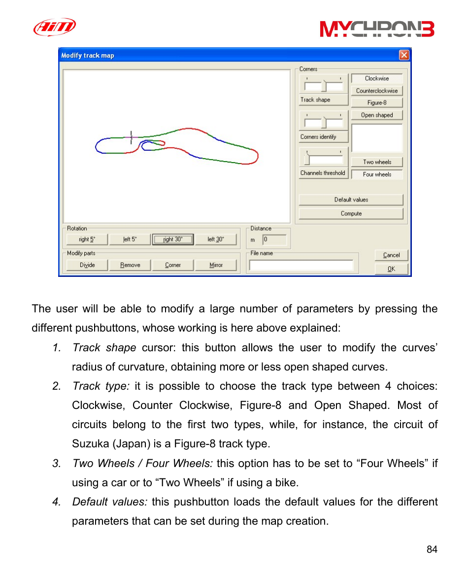 AiM MyChron3 XG Log User Manual | Page 84 / 91