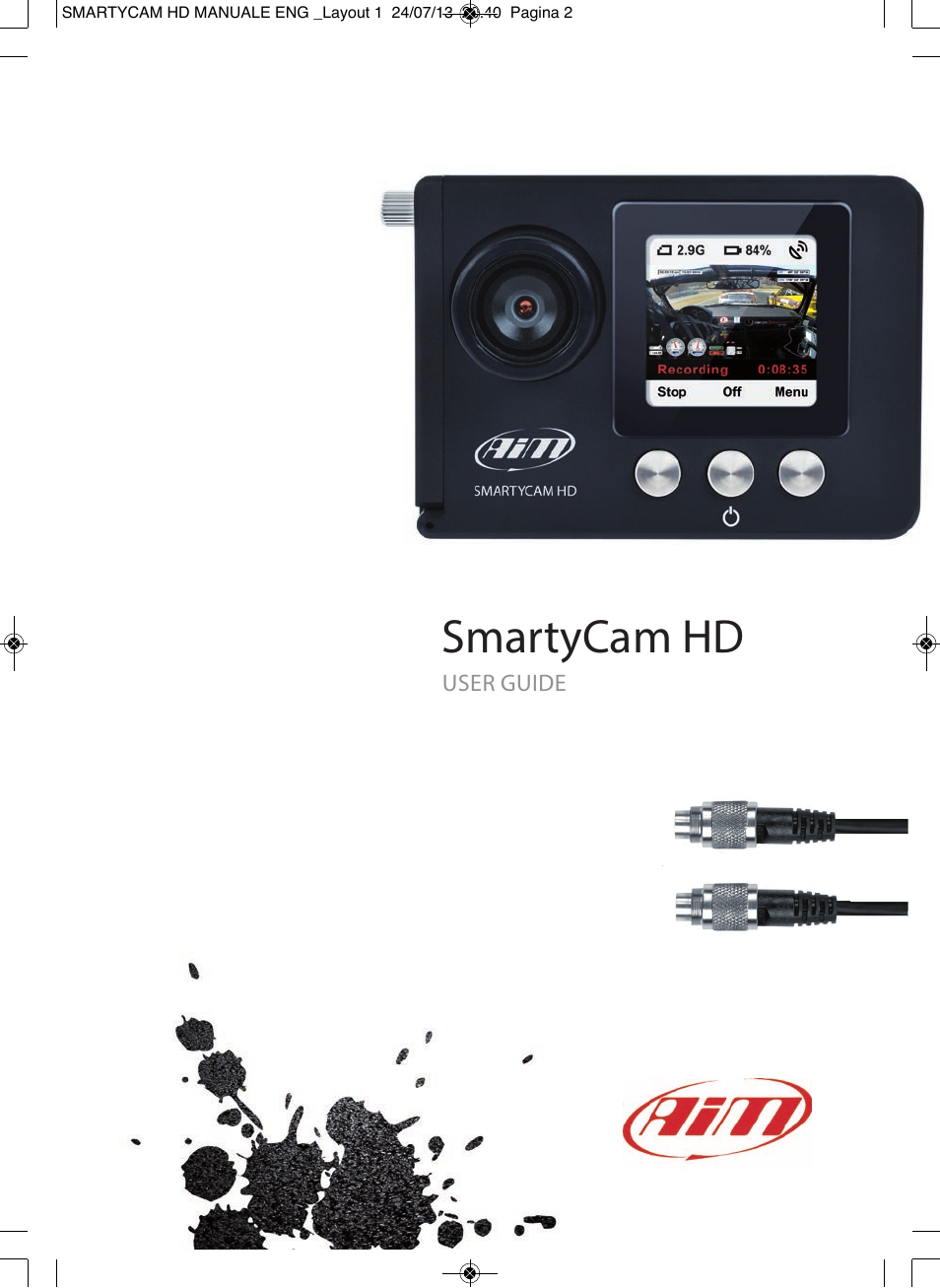 AiM SmartyCam GP HD ver 1.00 User Manual | 48 pages
