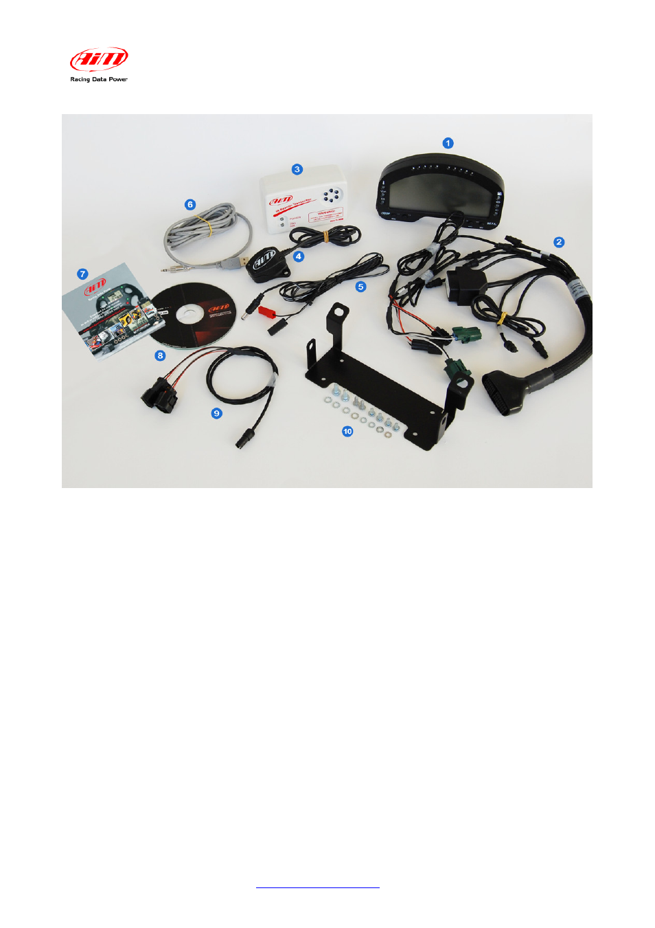 AiM GSX-R 1000 User Manual | Page 6 / 40